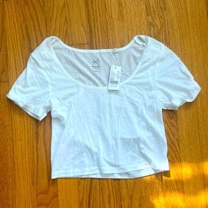 NWT Pacsun Basics Crop Top Tee